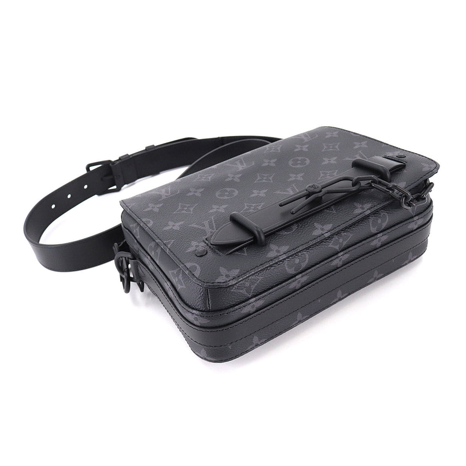 Louis Vuitton Monogram Eclipse Steamer Messenger Shoulder Bag