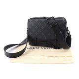 Louis Vuitton Monogram Eclipse Steamer Messenger Shoulder Bag