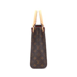 Louis Vuitton Monogram Sac Plat BB 2Way Shoulder Bag Brown