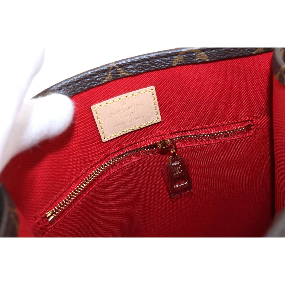 Louis Vuitton Monogram Sac Plat BB 2Way Shoulder Bag Brown