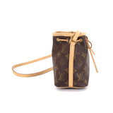 Louis Vuitton Monogram Nano Noe Shoulder Bag Brown