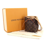 Louis Vuitton Monogram Nano Noe Shoulder Bag Brown