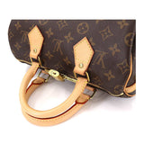 Louis Vuitton Monogram Speedy Bandouliere 25 2Way Shoulder Bag Brown