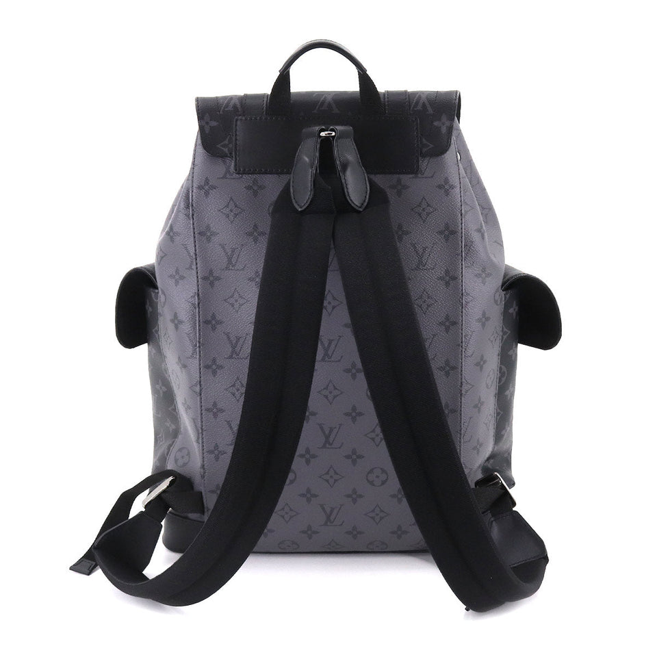 Louis Vuitton Monogram Eclipse Christopher MM Backpack Rucksack Black