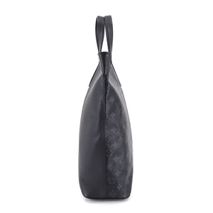 Louis Vuitton Taigarama City Tote 2Way Shoulder Bag Leather Noir