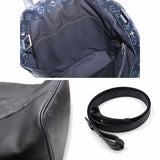 Louis Vuitton Taigarama City Tote 2Way Shoulder Bag Leather Noir