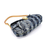 Louis Vuitton Monogram Denim Mini Pleaty Raye Shoulder Bag
