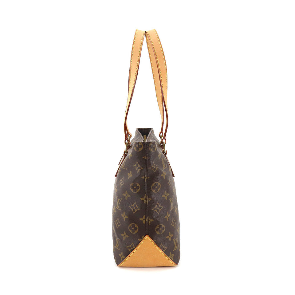 Louis Vuitton Monogram Cover Piano Tote Bag Brown