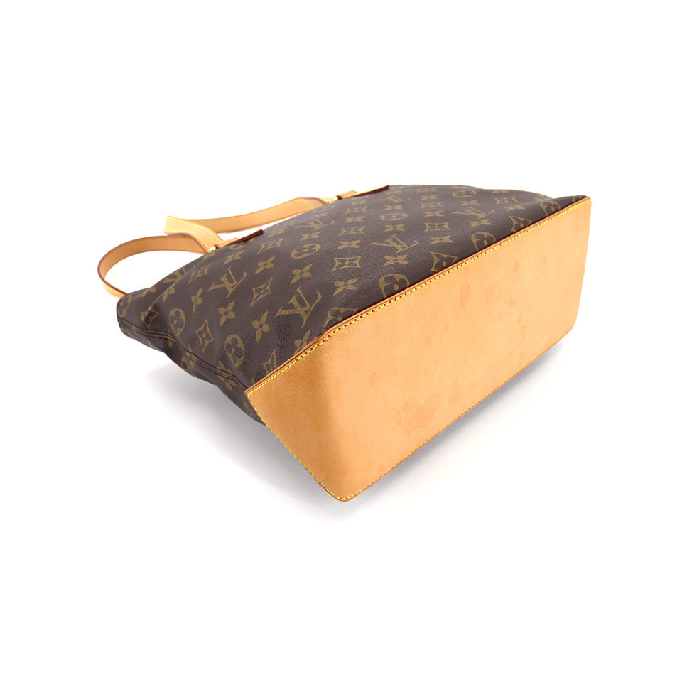 Louis Vuitton Monogram Cover Piano Tote Bag Brown