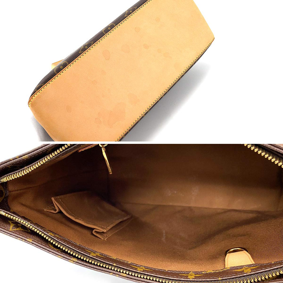 Louis Vuitton Monogram Cover Piano Tote Bag Brown