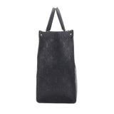 Louis Vuitton Monogram Implant Onthego GM 2Way Tote Bag Noir