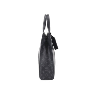 Louis Vuitton Monogram Eclipse Sac Plat Horizontal Zip Business Bag