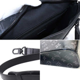 Louis Vuitton Monogram Eclipse Sac Plat Horizontal Zip Business Bag
