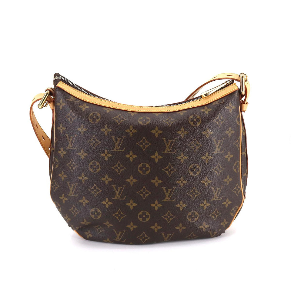 Louis Vuitton Monogram Tulum GM Shoulder Bag Brown