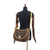 Louis Vuitton Monogram Tulum GM Shoulder Bag Brown