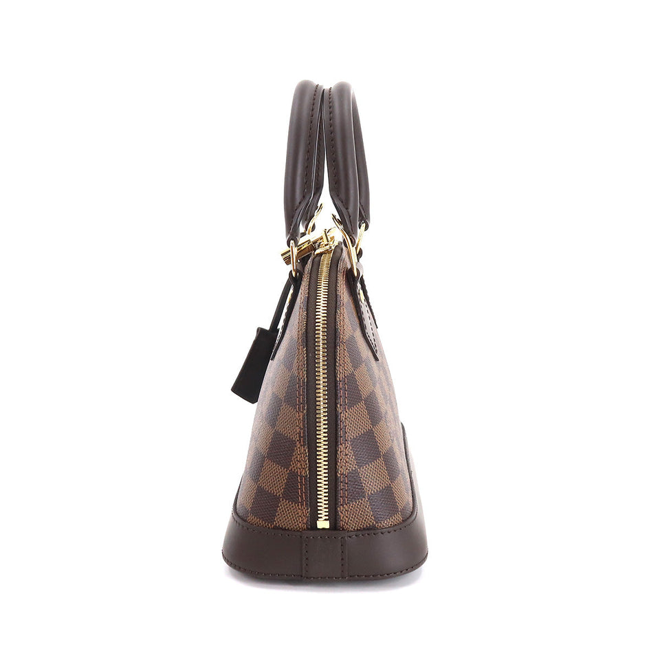 Louis Vuitton Damier Alma BB 2way Hand Shoulder Bag Ebene