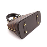 Louis Vuitton Damier Alma BB 2way Hand Shoulder Bag Ebene