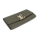 Louis Vuitton Portefeuille Capucines Bi-fold Long Wallet Taurillon Leather
