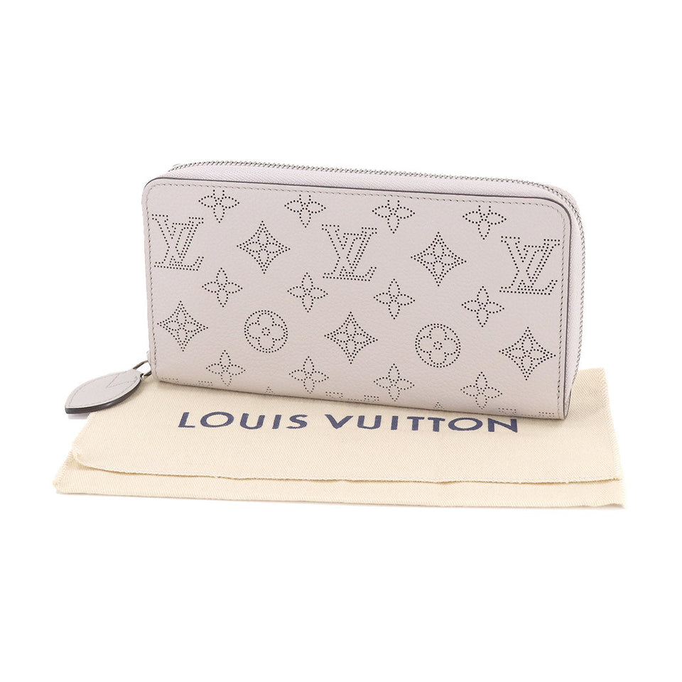 Louis Vuitton Mahina Zippy Wallet Round Zipper Long Leather