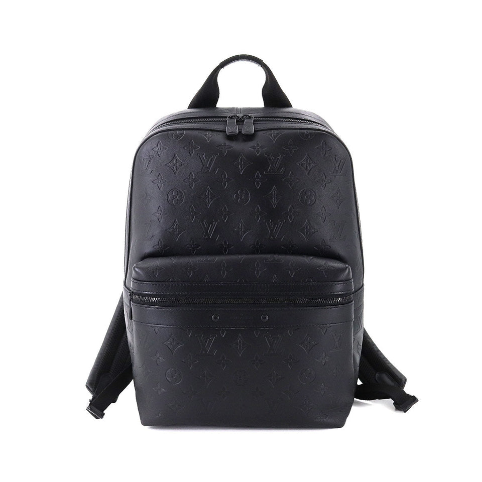 Louis Vuitton Monogram Shadow Sprinter Backpack Leather Black