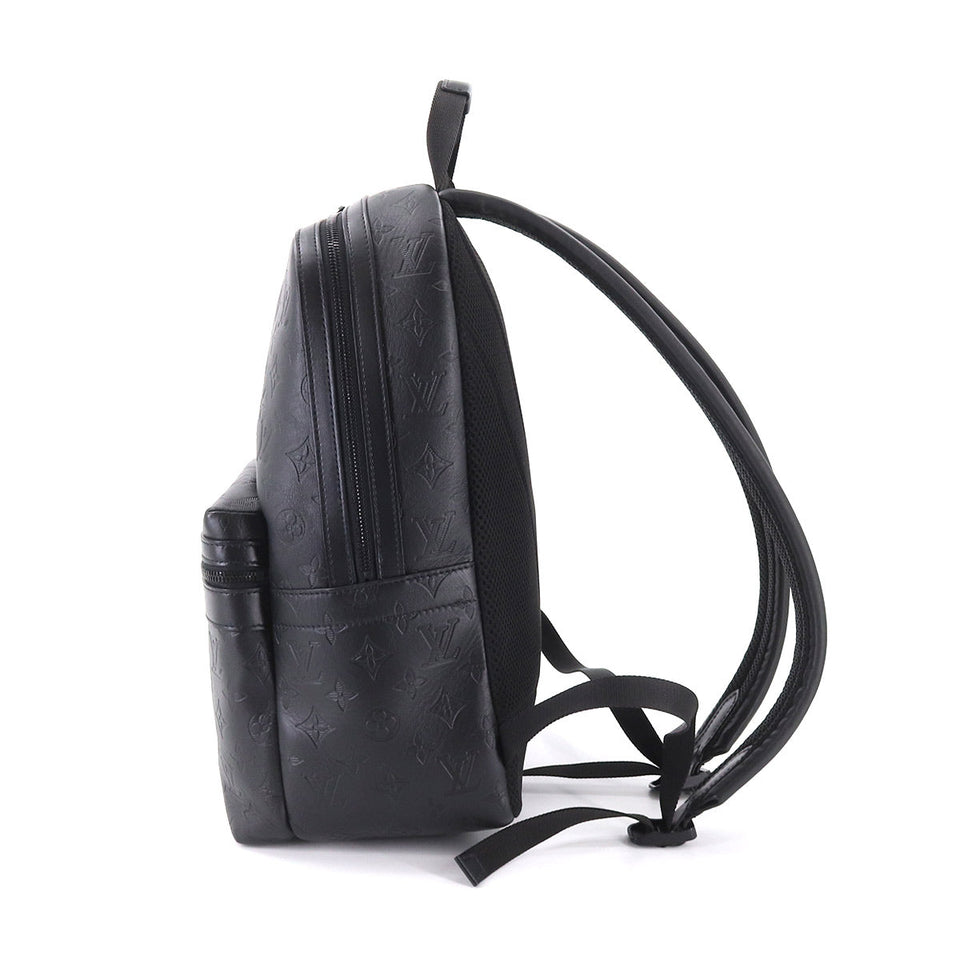 Louis Vuitton Monogram Shadow Sprinter Backpack Leather Black