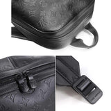 Louis Vuitton Monogram Shadow Sprinter Backpack Leather Black