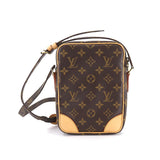 Louis Vuitton Monogram Amazon Shoulder Bag Brown Gold Hardware