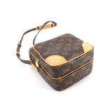 Louis Vuitton Monogram Amazon Shoulder Bag Brown Gold Hardware
