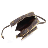 Louis Vuitton Monogram Amazon Shoulder Bag Brown Gold Hardware