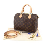 Louis Vuitton Monogram Speedy Bandouliere 25 2Way Shoulder Bag