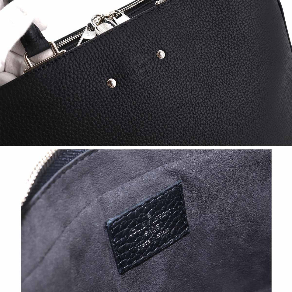 Louis Vuitton Armand Briefcase MM Business Bag Taurillon Leather