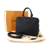Louis Vuitton Armand Briefcase MM Business Bag Taurillon Leather