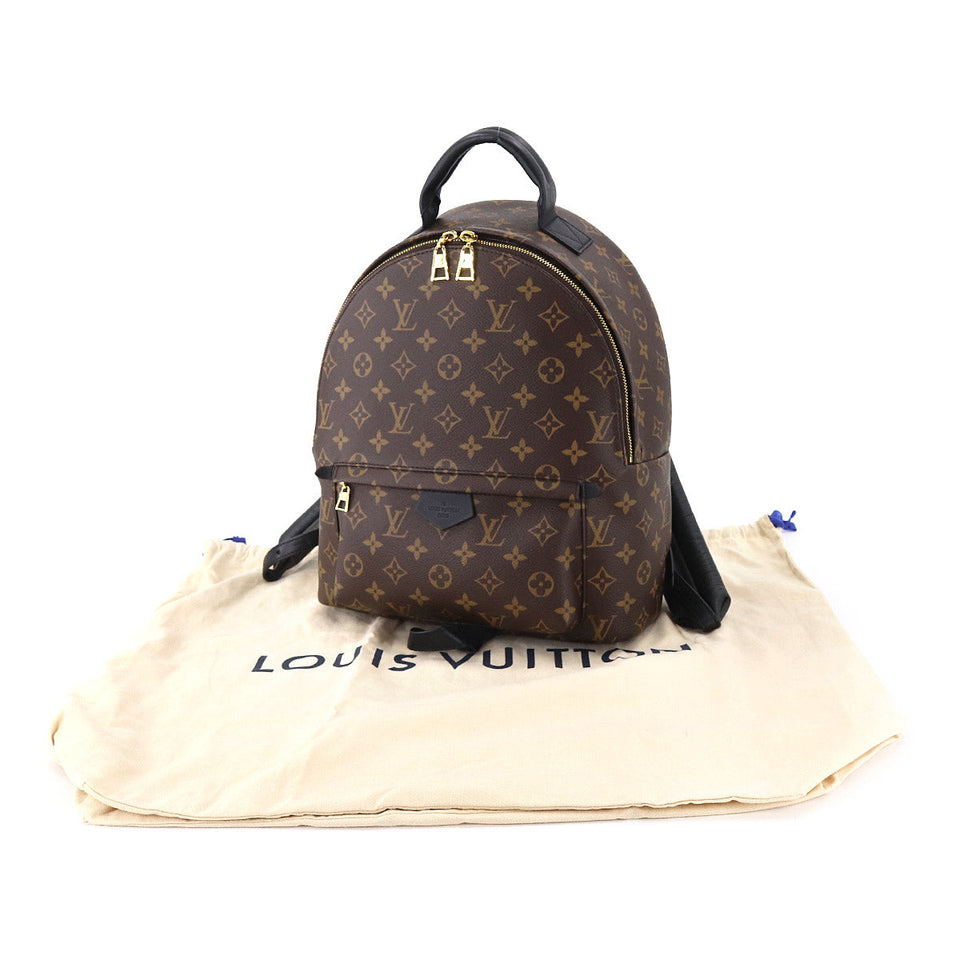 Louis Vuitton Monogram Palm Springs Backpack MM Brown