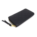Louis Vuitton Monogram Implant Zippy Wallet Long Leather Noir