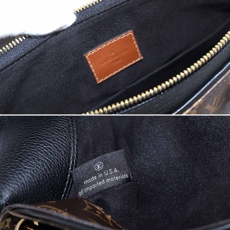 Louis Vuitton Monogram Pallas 2Way Hand Shoulder Bag Leather