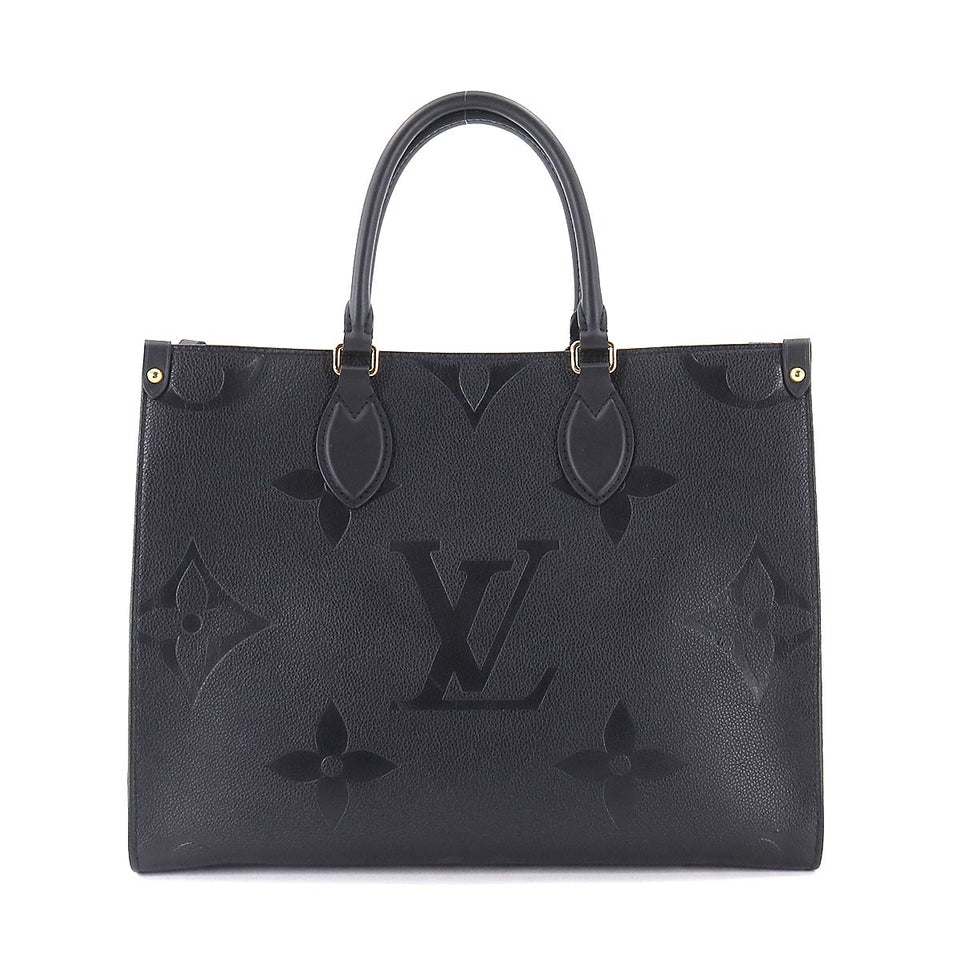 Louis Vuitton Monogram Emplant Onthego MM 2Way Tote Bag