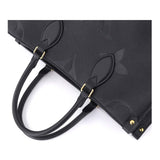 Louis Vuitton Monogram Emplant Onthego MM 2Way Tote Bag