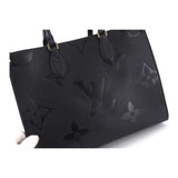 Louis Vuitton Monogram Emplant Onthego MM 2Way Tote Bag