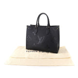Louis Vuitton Monogram Emplant Onthego MM 2Way Tote Bag