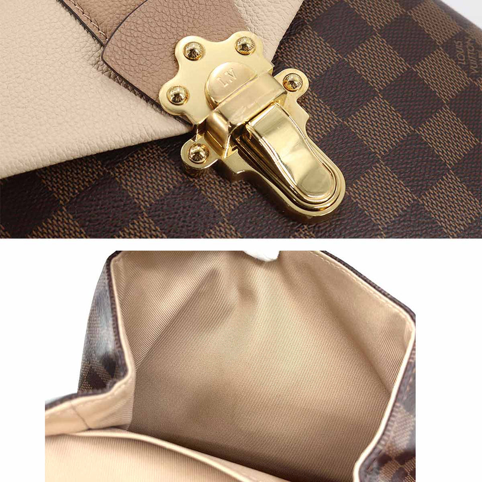 Louis Vuitton Damier Clapton Backpack Rucksack Claim