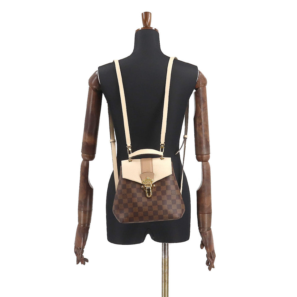 Louis Vuitton Damier Clapton Backpack Rucksack Claim