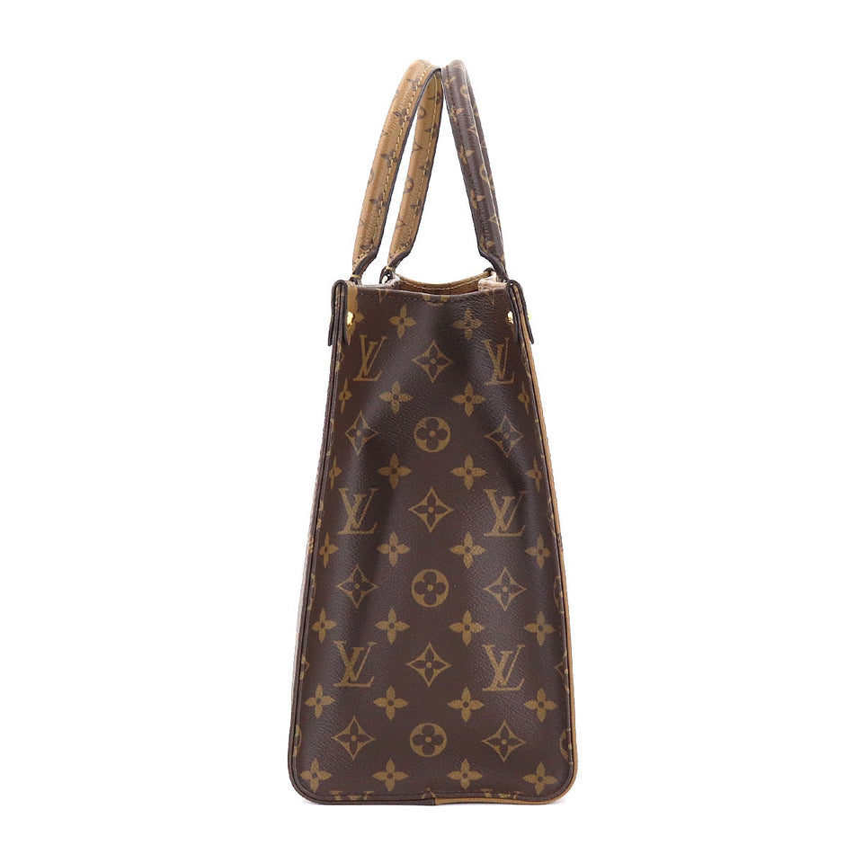 Louis Vuitton Giant Monogram On The Go MM 2way Tote Bag