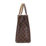 Louis Vuitton Giant Monogram On The Go MM 2way Tote Bag