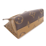 Louis Vuitton Giant Monogram On The Go MM 2way Tote Bag