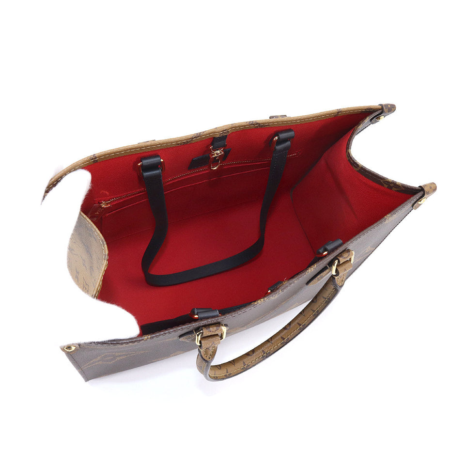Louis Vuitton Giant Monogram On The Go MM 2way Tote Bag