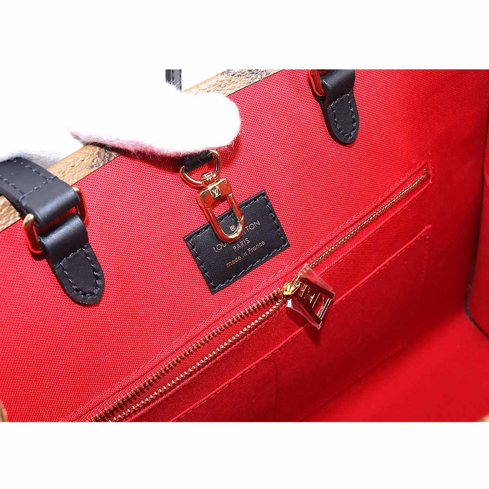 Louis Vuitton Giant Monogram On The Go MM 2way Tote Bag