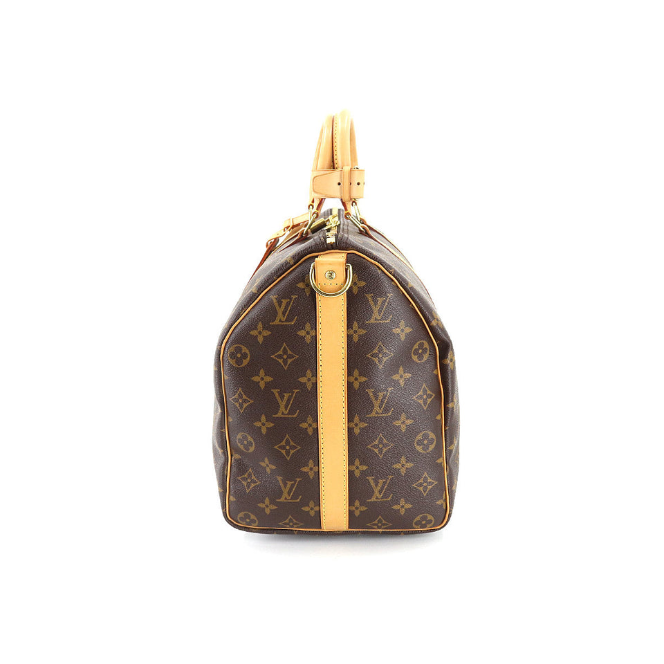 Louis Vuitton Monogram Keepall Bandoliere 45 2Way Boston Bag