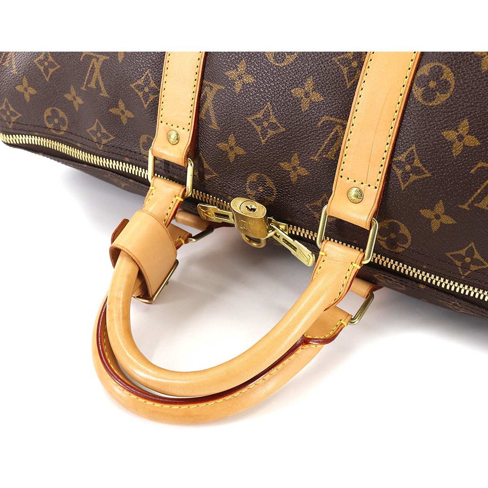 Louis Vuitton Monogram Keepall Bandoliere 45 2Way Boston Bag
