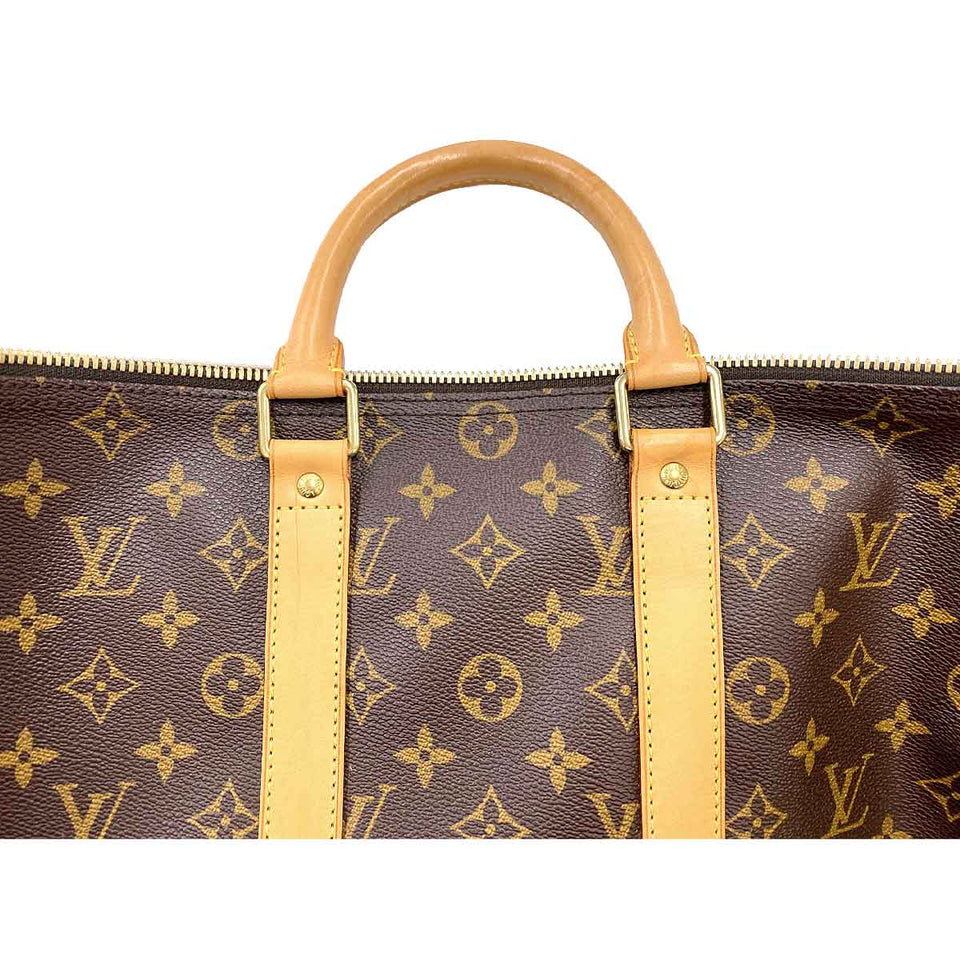 Louis Vuitton Monogram Keepall Bandoliere 45 2Way Boston Bag