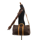 Louis Vuitton Monogram Keepall Bandoliere 45 2Way Boston Bag